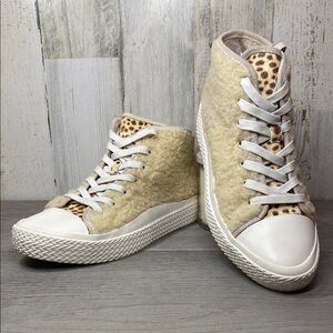Dolce Vita sherpa high top sneakers - 7.5